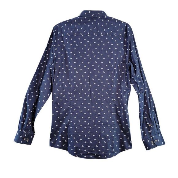 Bar III Men's Slim Fit Dress Shirt Sz M - Picture 2 of 6